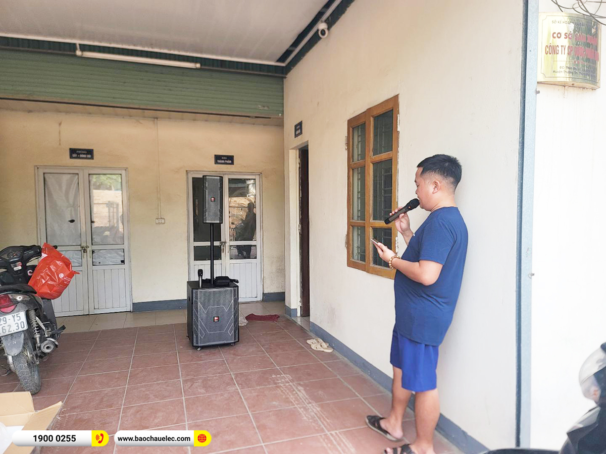 B&agrave;n giao Loa k&eacute;o Prosing W15-COT 10 hơn 11tr cho anh Tuyến tại H&agrave; Nội