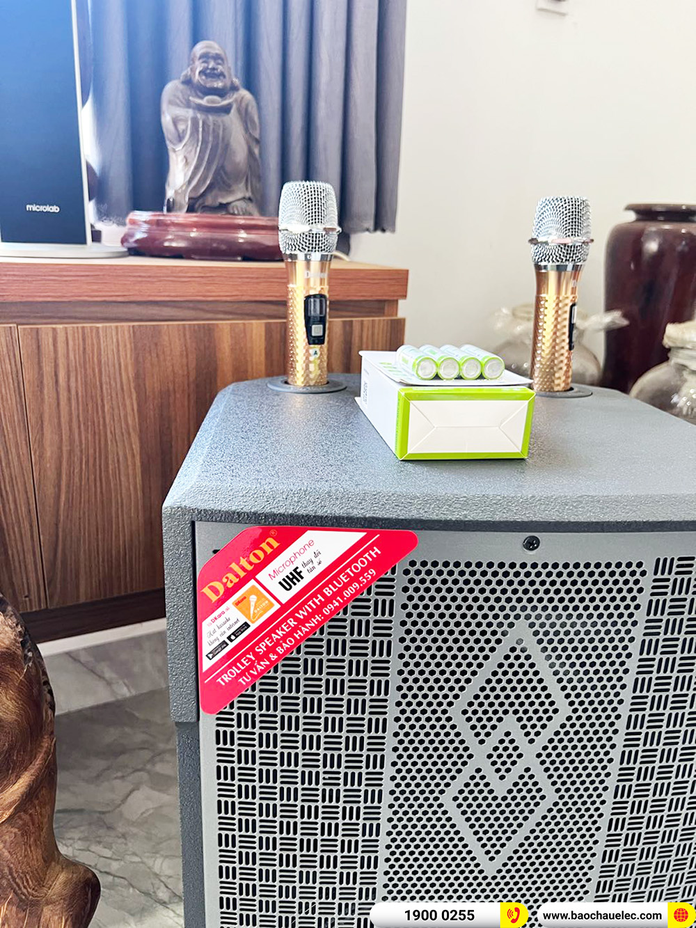 Bàn giao loa kéo Dalton TS-12G400XP cho khách hàng ở Buôn Ma Thuột