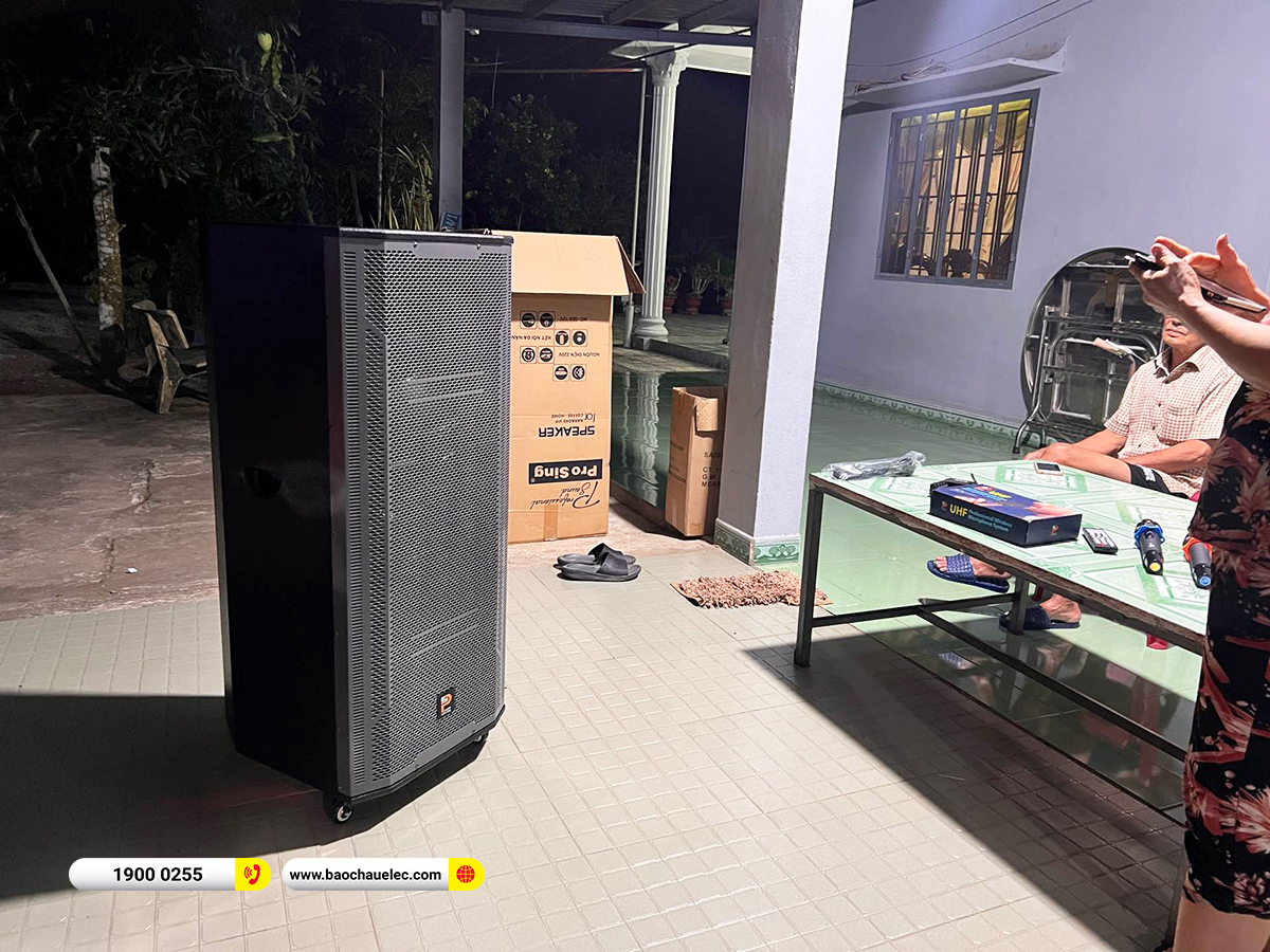 B&agrave;n giao Loa K&eacute;o Prosing W215B gần 10tr cho anh Ph&uacute; ở B&igrave;nh Dương