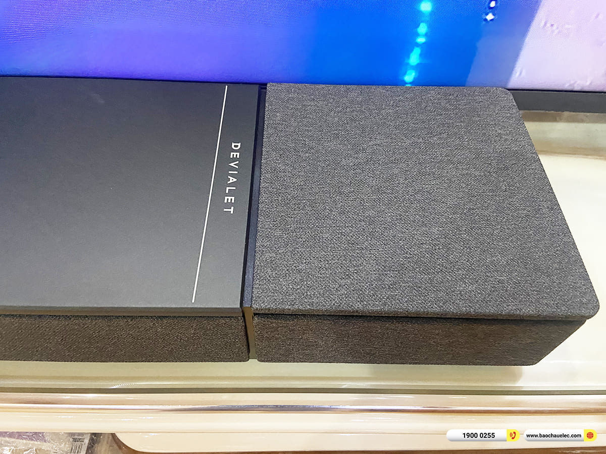 B&agrave;n giao loa soundbar Devialet Dione cho anh Đức ở Hải Ph&ograve;ng