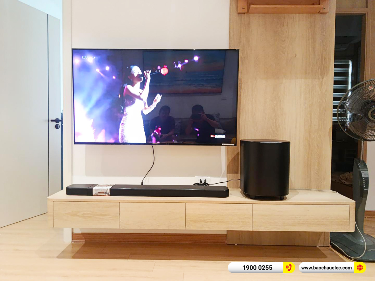 Lắp đặt Loa Soundbar JBL Bar 800MK2 hơn 24tr cho anh Trung tại H&agrave; Nội