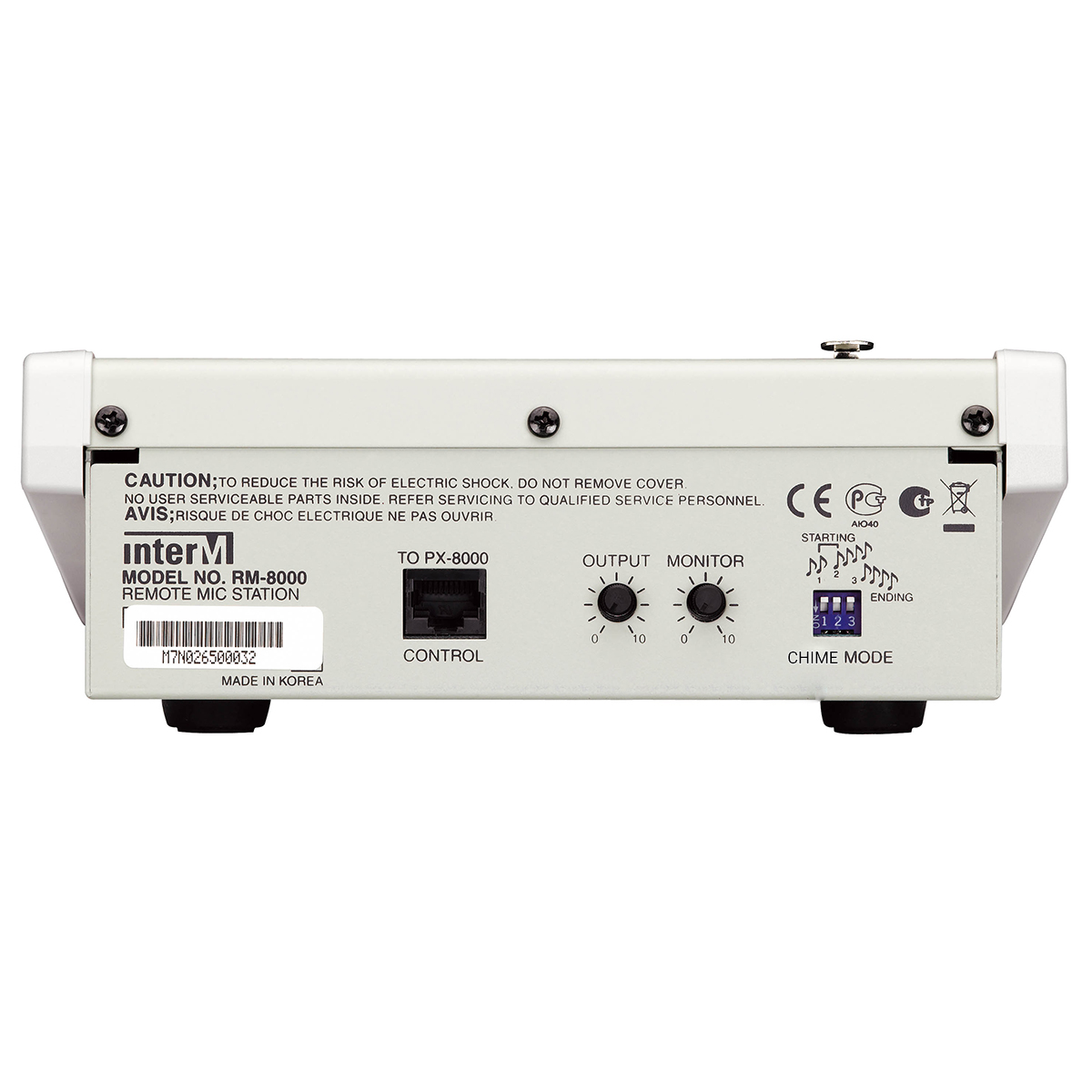 Bàn gọi điều khiển từ xa Inter-M RM 8000