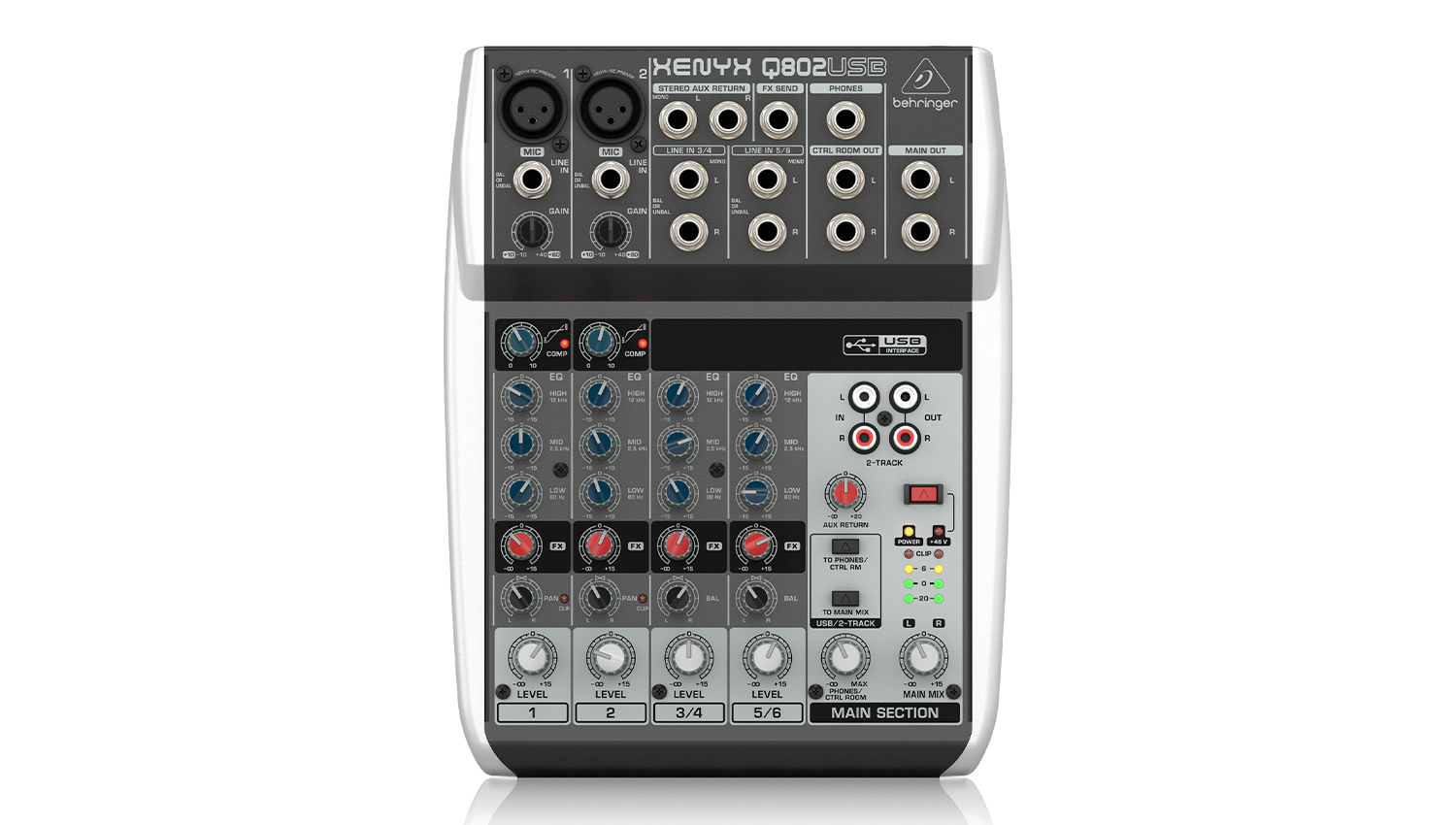 Bàn mixer Behringer Xenyx Q802USB