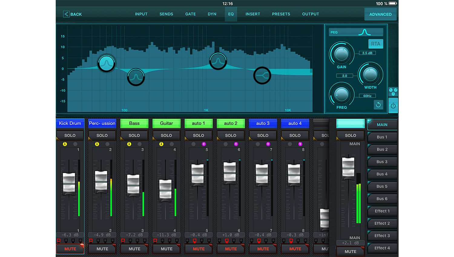 Mixer Behringer X AIR XR12