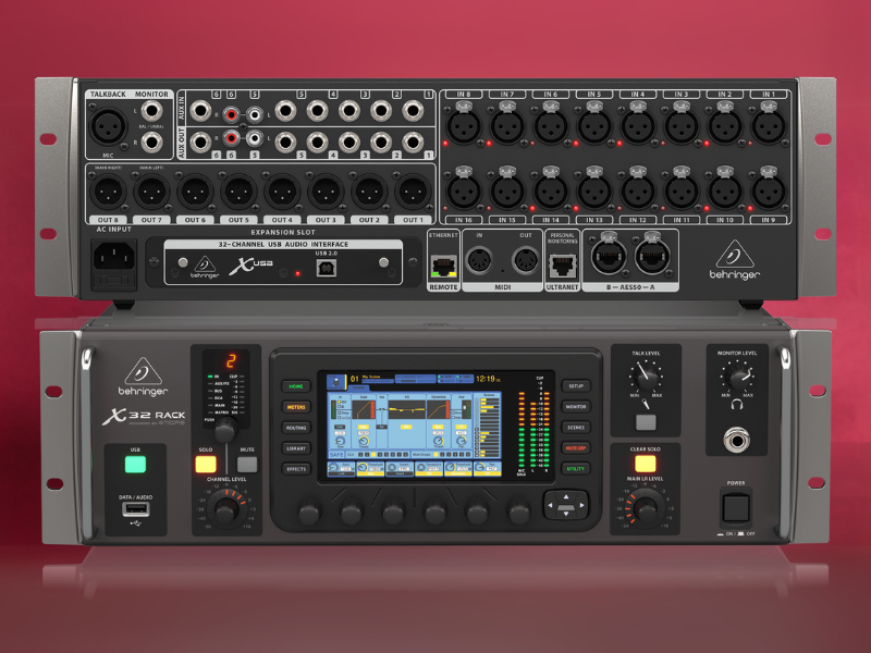 B&agrave;n mixer Behringer X32 Rack