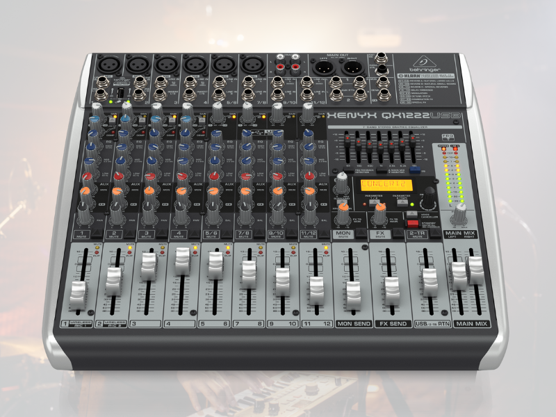 B&agrave;n mixer Behringer Xenyx X2222USB