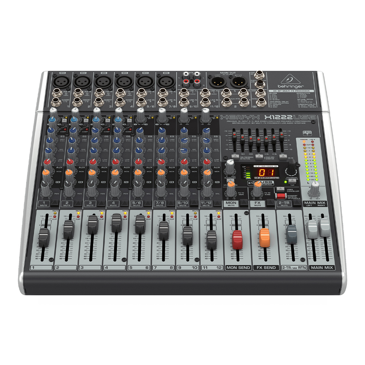 Bàn mixer Behringer Xenyx X1222USB