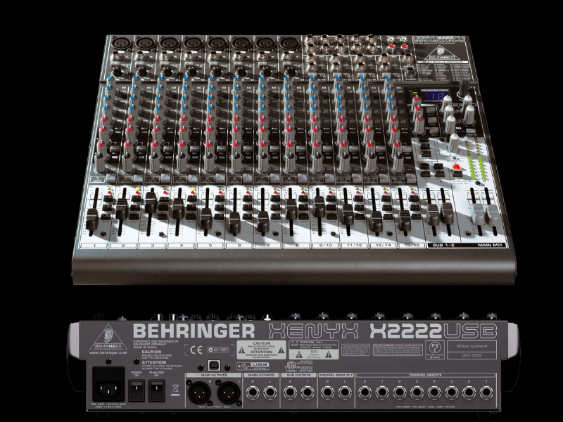 Bàn mixer Behringer Xenyx X2222USB
