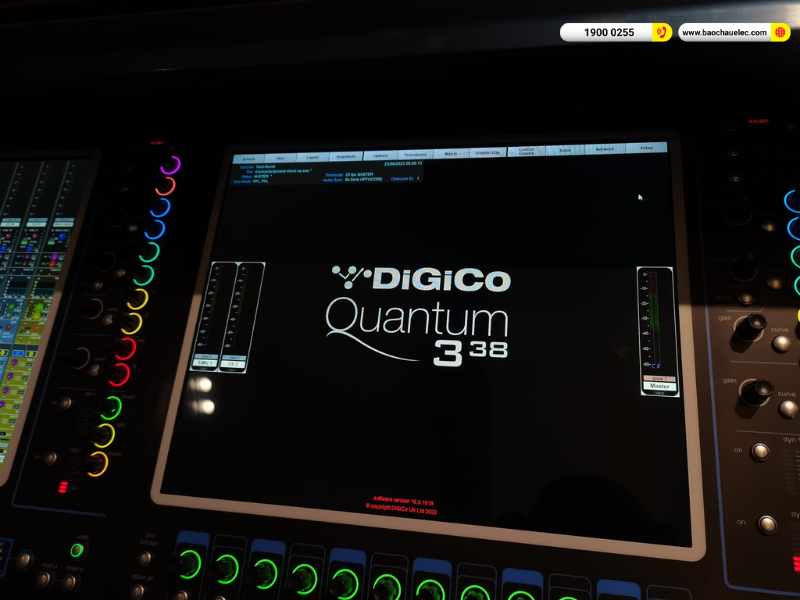 B&agrave;n Mixer DiGiCo Quantum 338