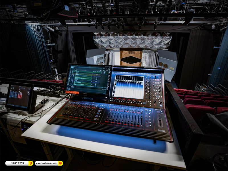 B&agrave;n Mixer DiGiCo Quantum 7T