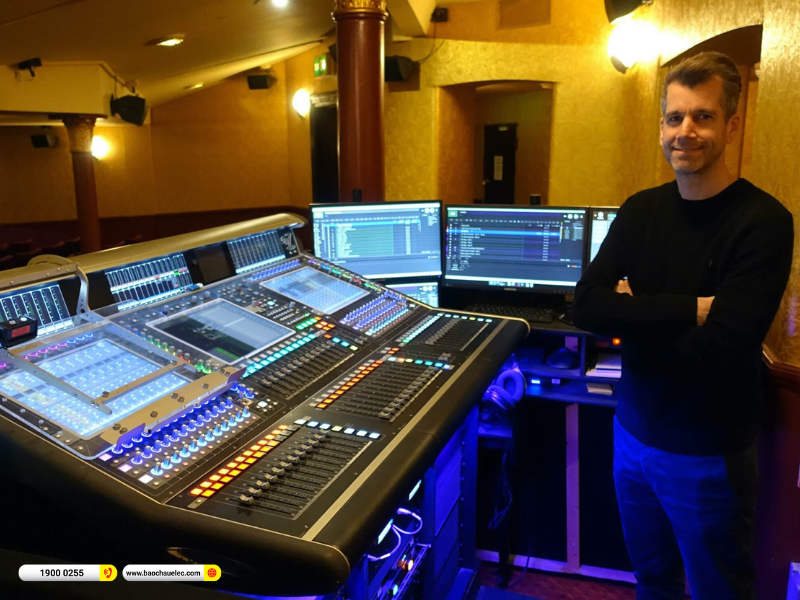 B&agrave;n Mixer DiGiCo Quantum 7T