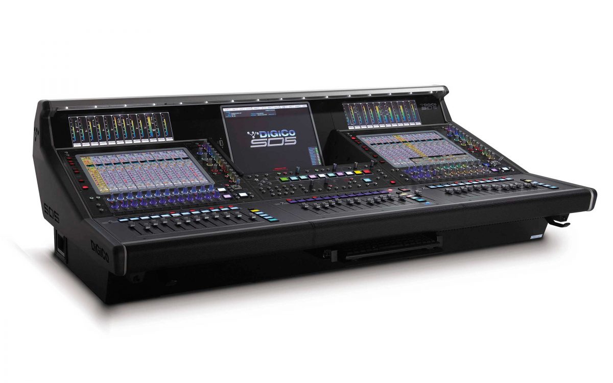 B&agrave;n mixer Digico SD5CS