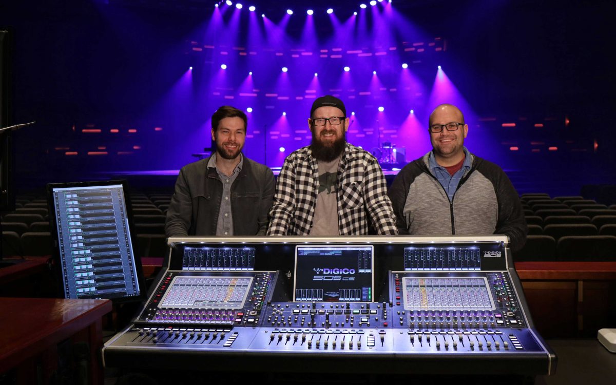 B&agrave;n mixer Digico SD5CS