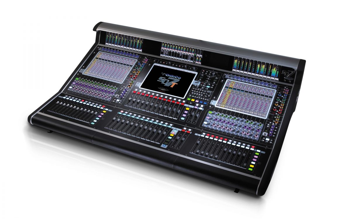 B&agrave;n mixer DiGiCo SD7T