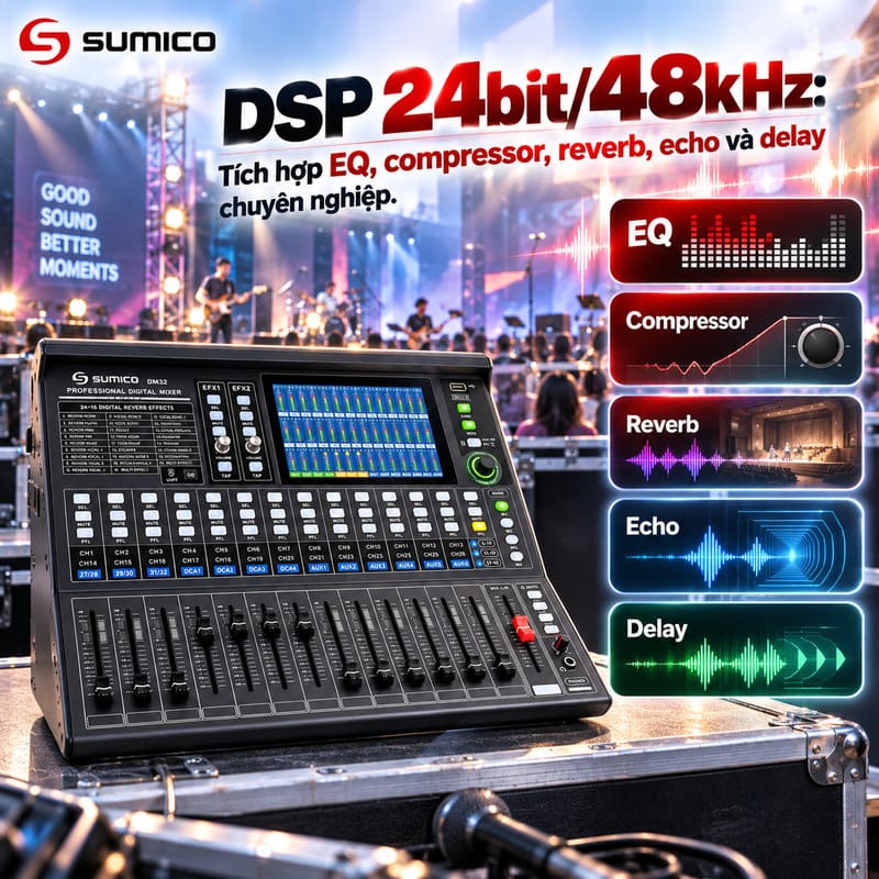 B&agrave;n mixer Sumico DM32