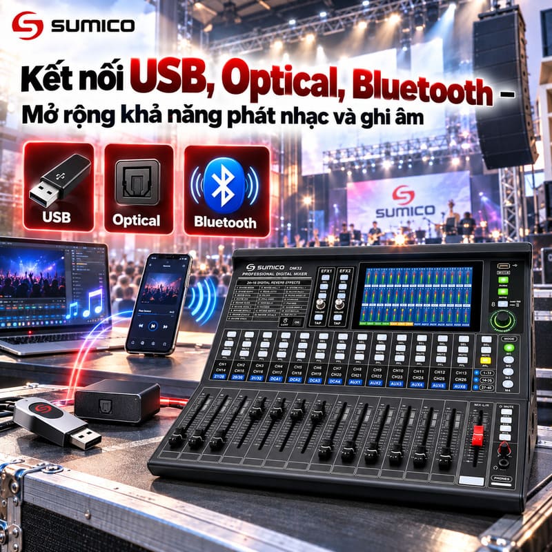 B&agrave;n mixer Sumico DM32