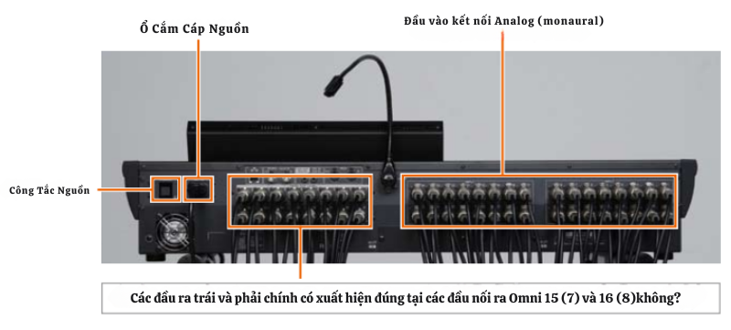 B&agrave;n mixer Yamaha LS9-16