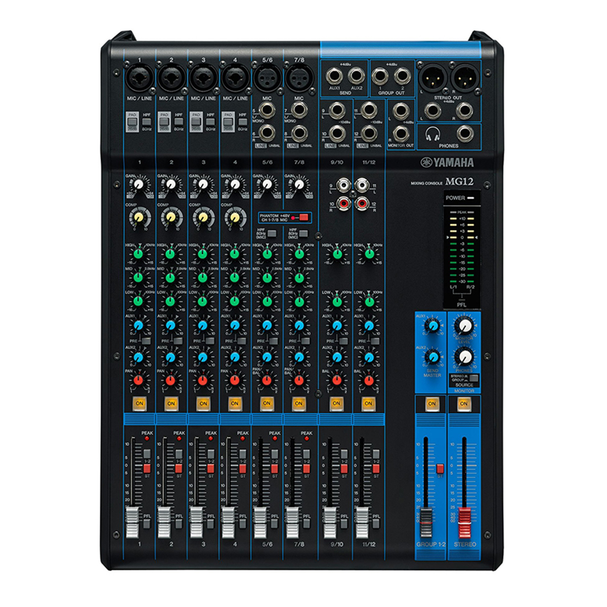 Bàn Mixer Yamaha MG12