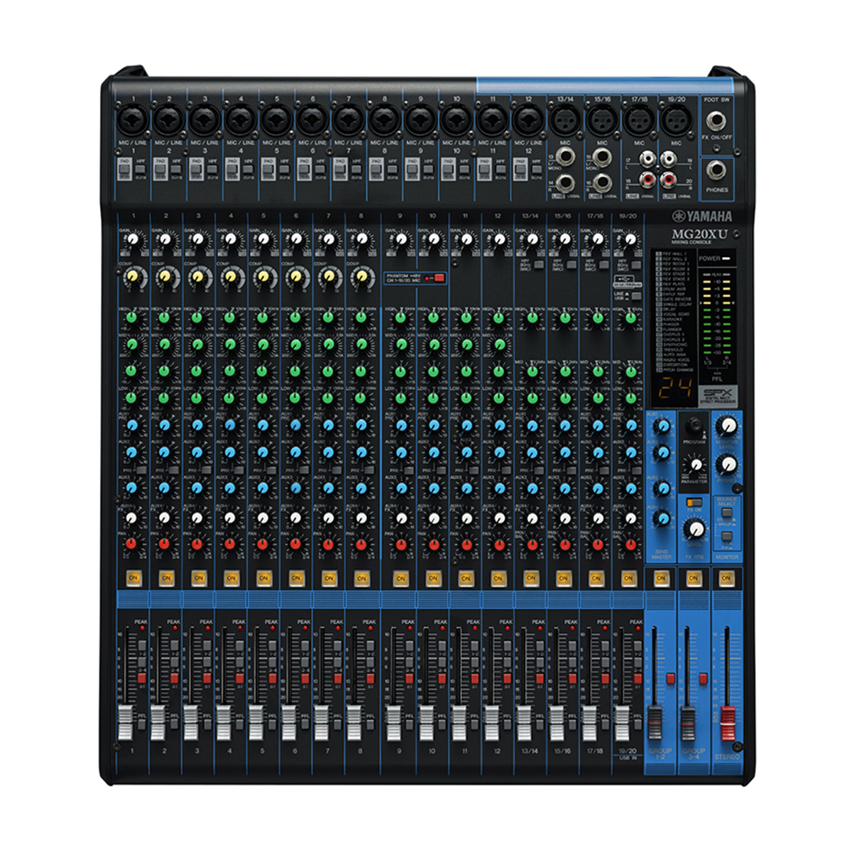 Bàn mixer Yamaha MG20XU