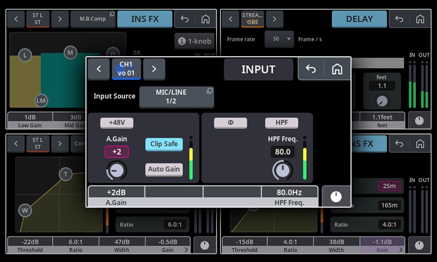Mixer Yamaha MGX16