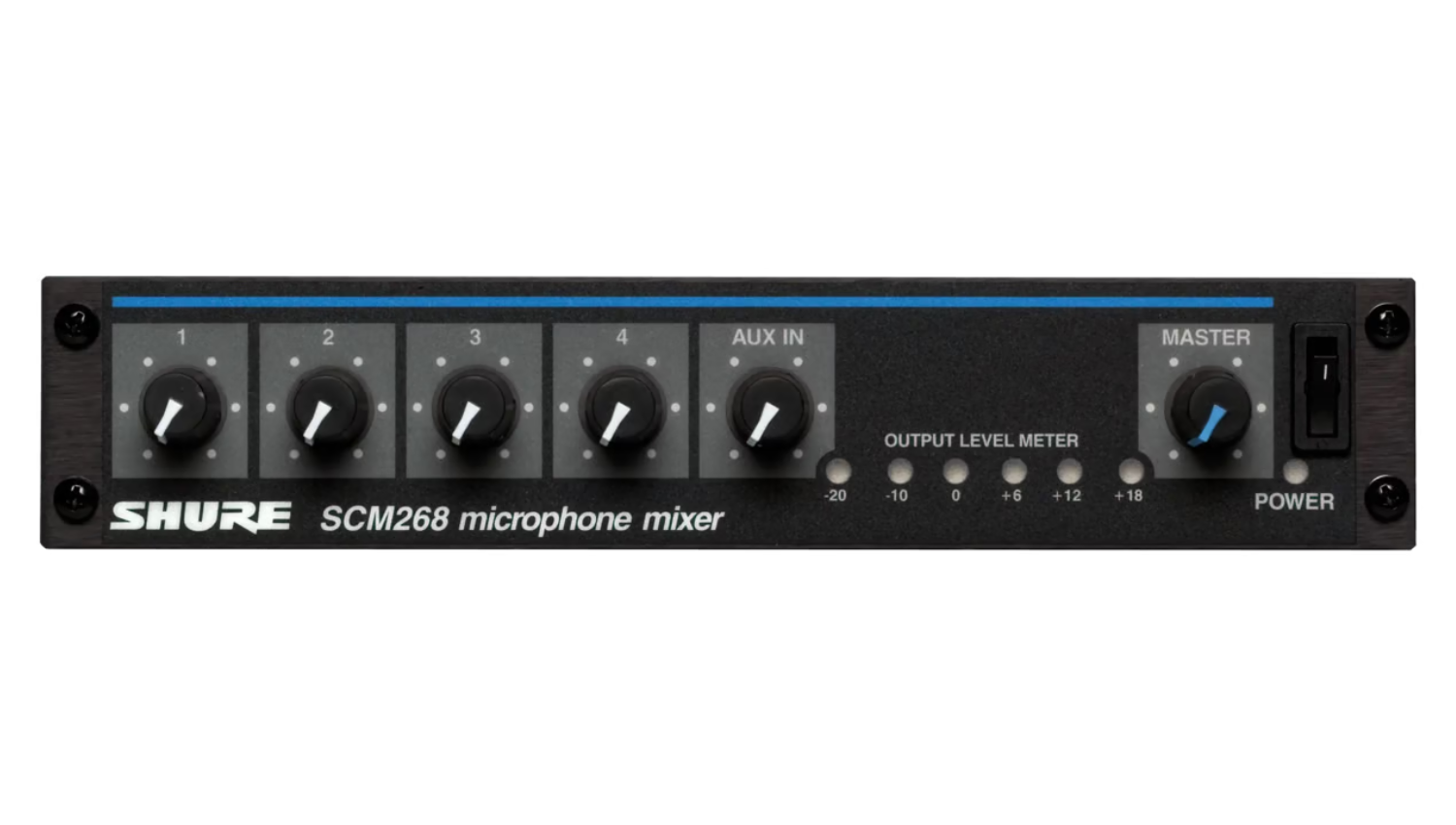 Bàn trộn microphone 4 kênh Shure SCM268E