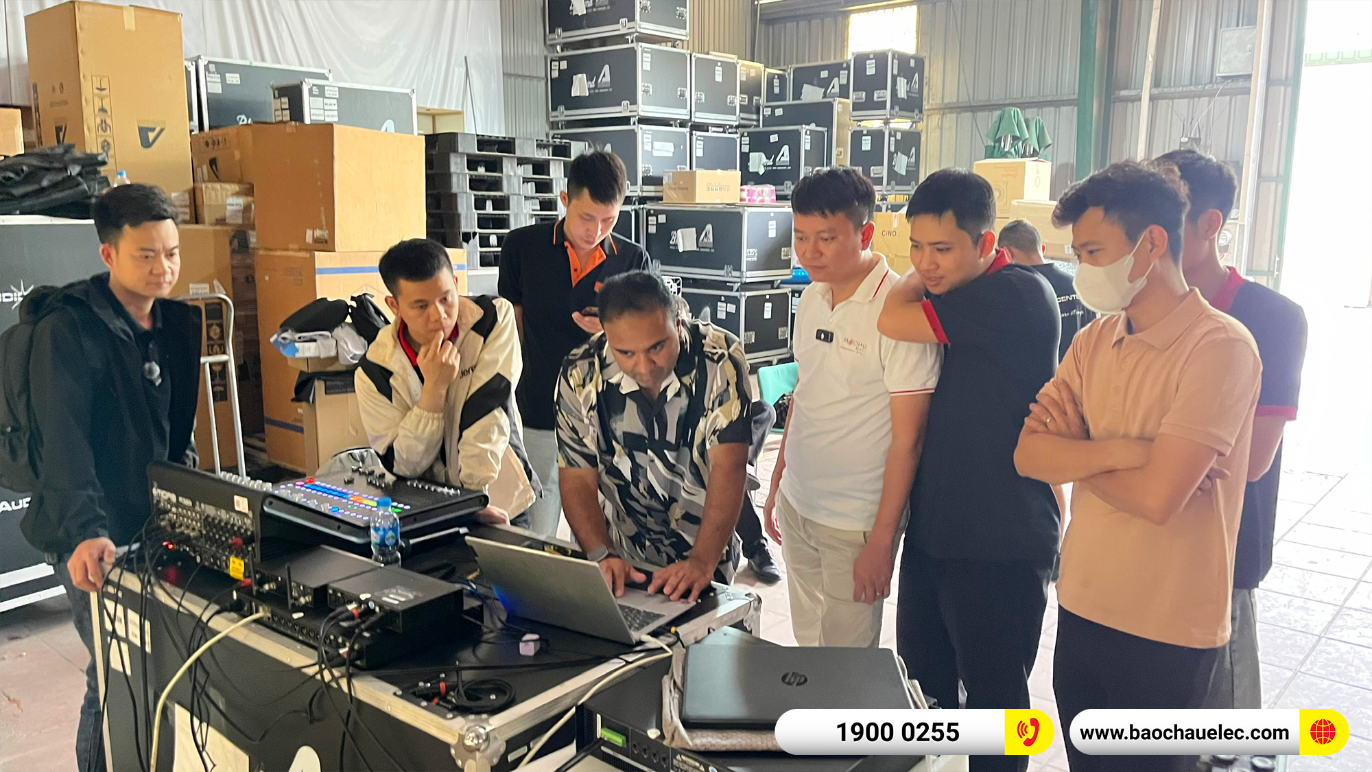 Bảo Châu Elec Đón Tiếp Kỹ Thuật Trưởng Audiocenter Châu Á – Đào Tạo Chuyên Sâu Về Âm Thanh