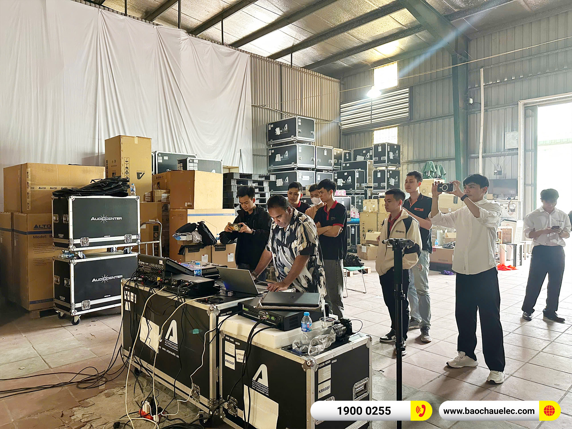 Bảo Châu Elec Đón Tiếp Kỹ Thuật Trưởng Audiocenter Châu Á – Đào Tạo Chuyên Sâu Về Âm Thanh