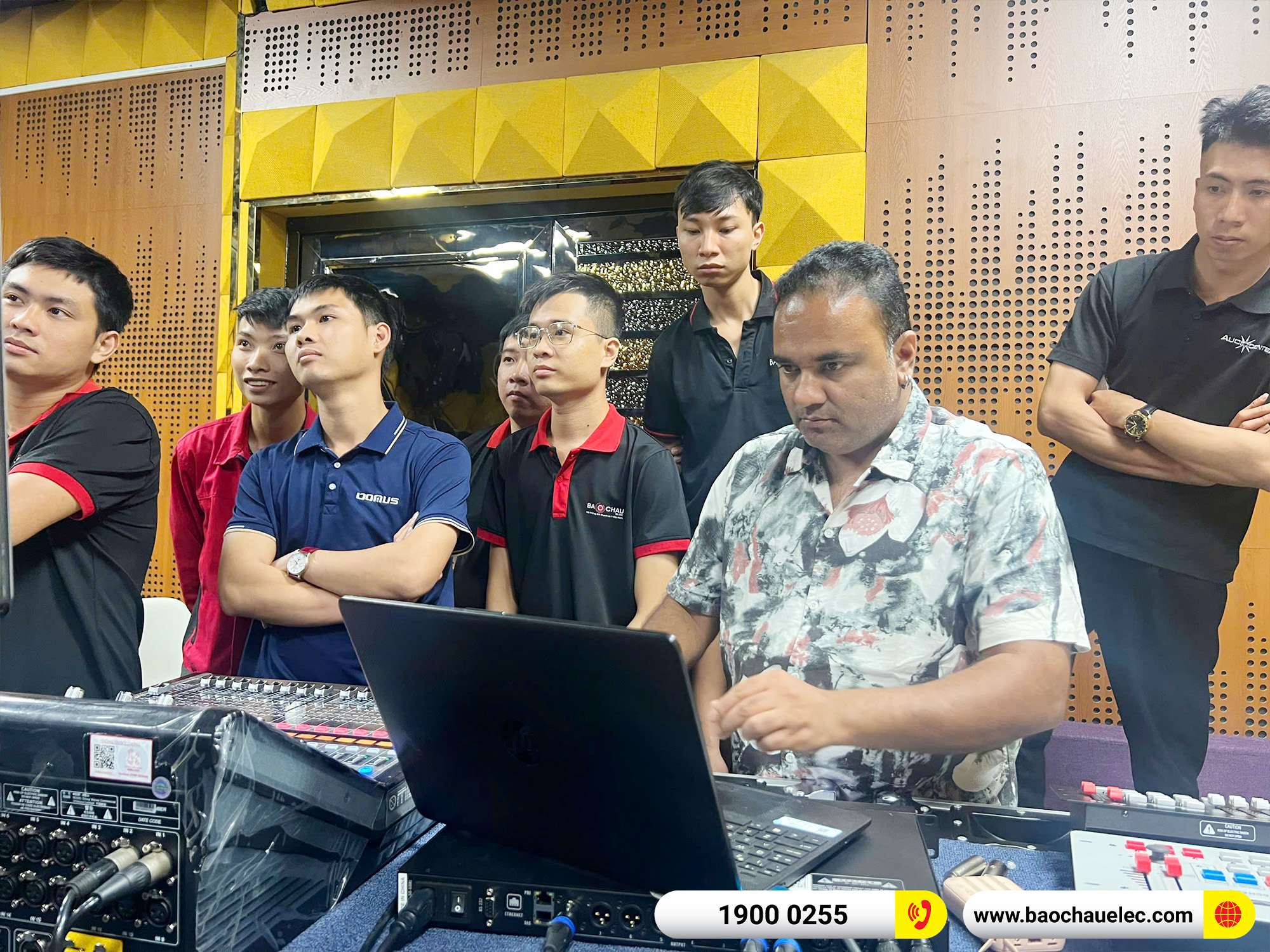 Bảo Châu Elec Đón Tiếp Kỹ Thuật Trưởng Audiocenter Châu Á – Đào Tạo Chuyên Sâu Về Âm Thanh