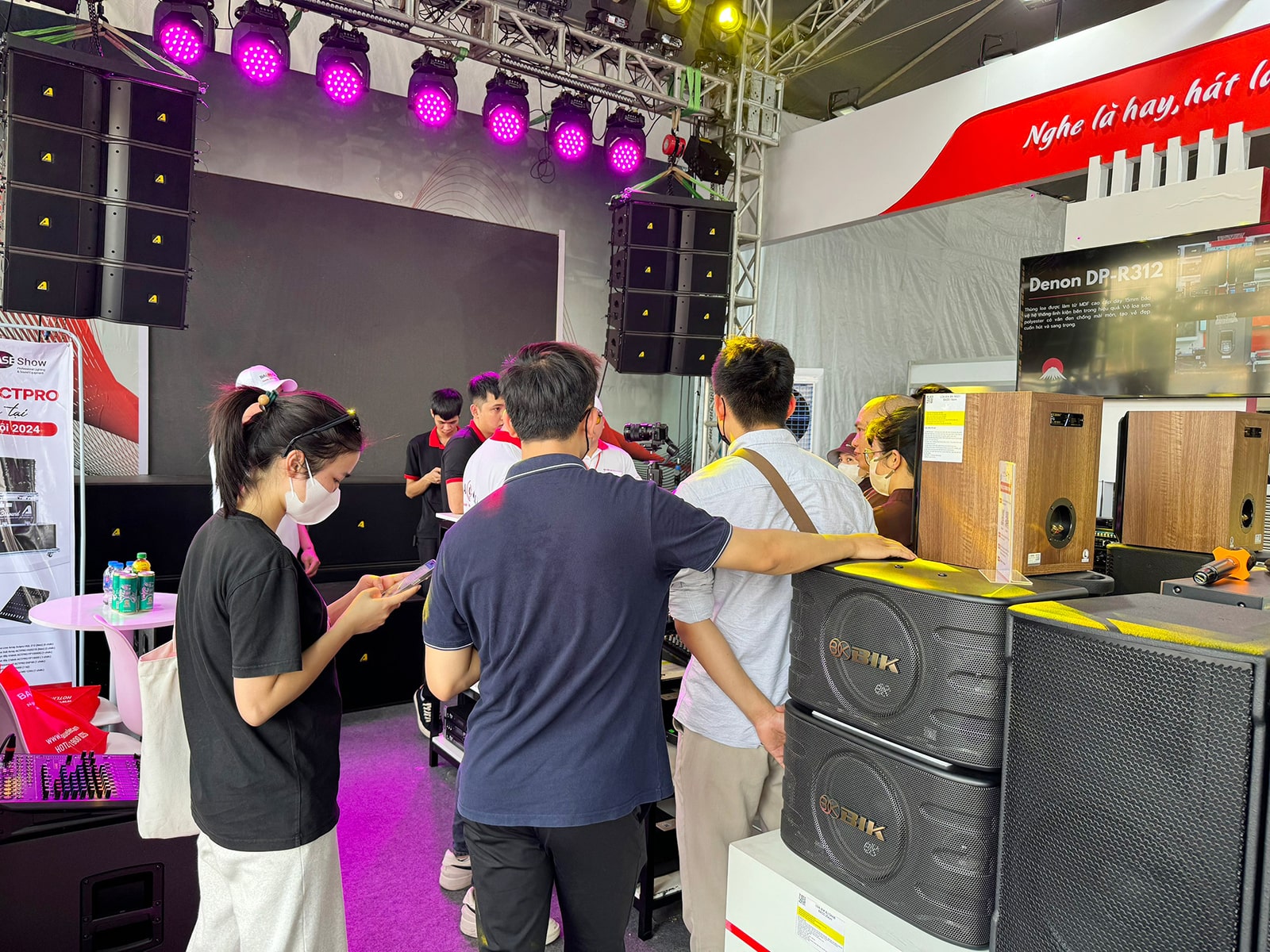 Bảo Ch&acirc;u Elec kết hợp c&ugrave;ng với h&atilde;ng Actpro tham gia triển l&atilde;m Plase Show 2024