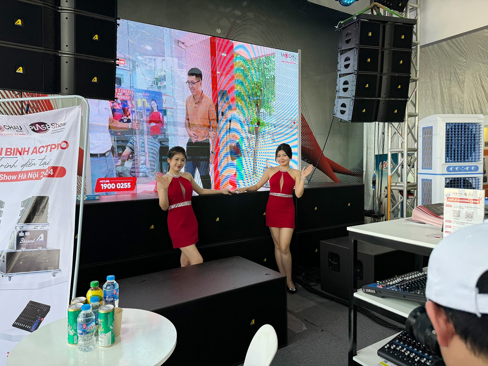 Bảo Ch&acirc;u Elec kết hợp c&ugrave;ng với h&atilde;ng Actpro tham gia triển l&atilde;m Plase Show 2024