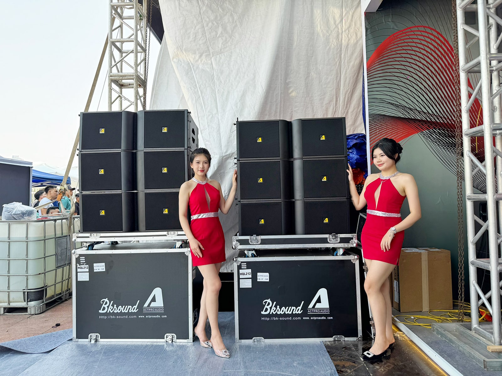 Bảo Ch&acirc;u Elec kết hợp c&ugrave;ng với h&atilde;ng Actpro tham gia triển l&atilde;m Plase Show 2024
