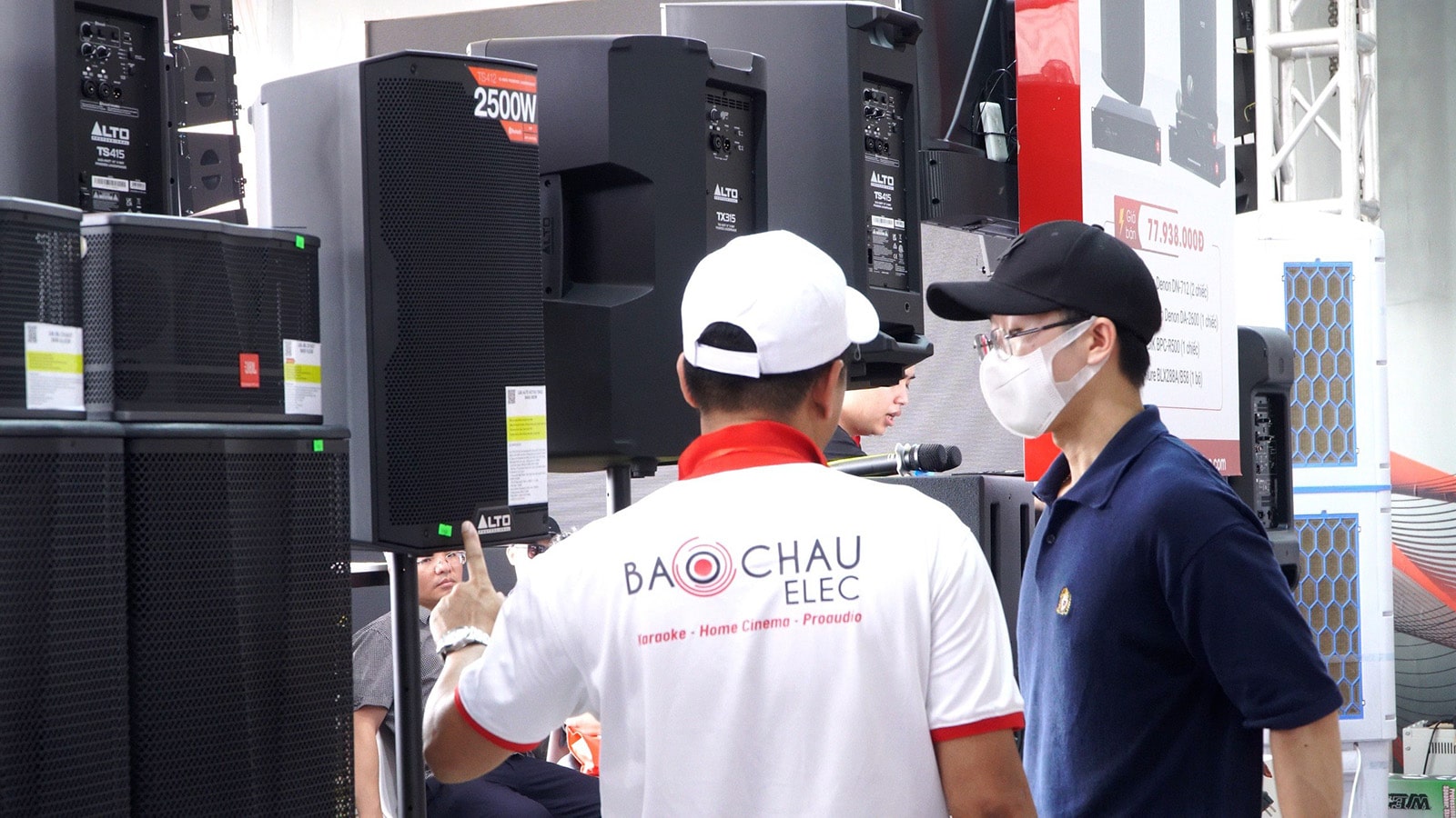 Bảo Ch&acirc;u Elec kết hợp c&ugrave;ng với h&atilde;ng Alto USA tham gia triển l&atilde;m Plase Show 2024