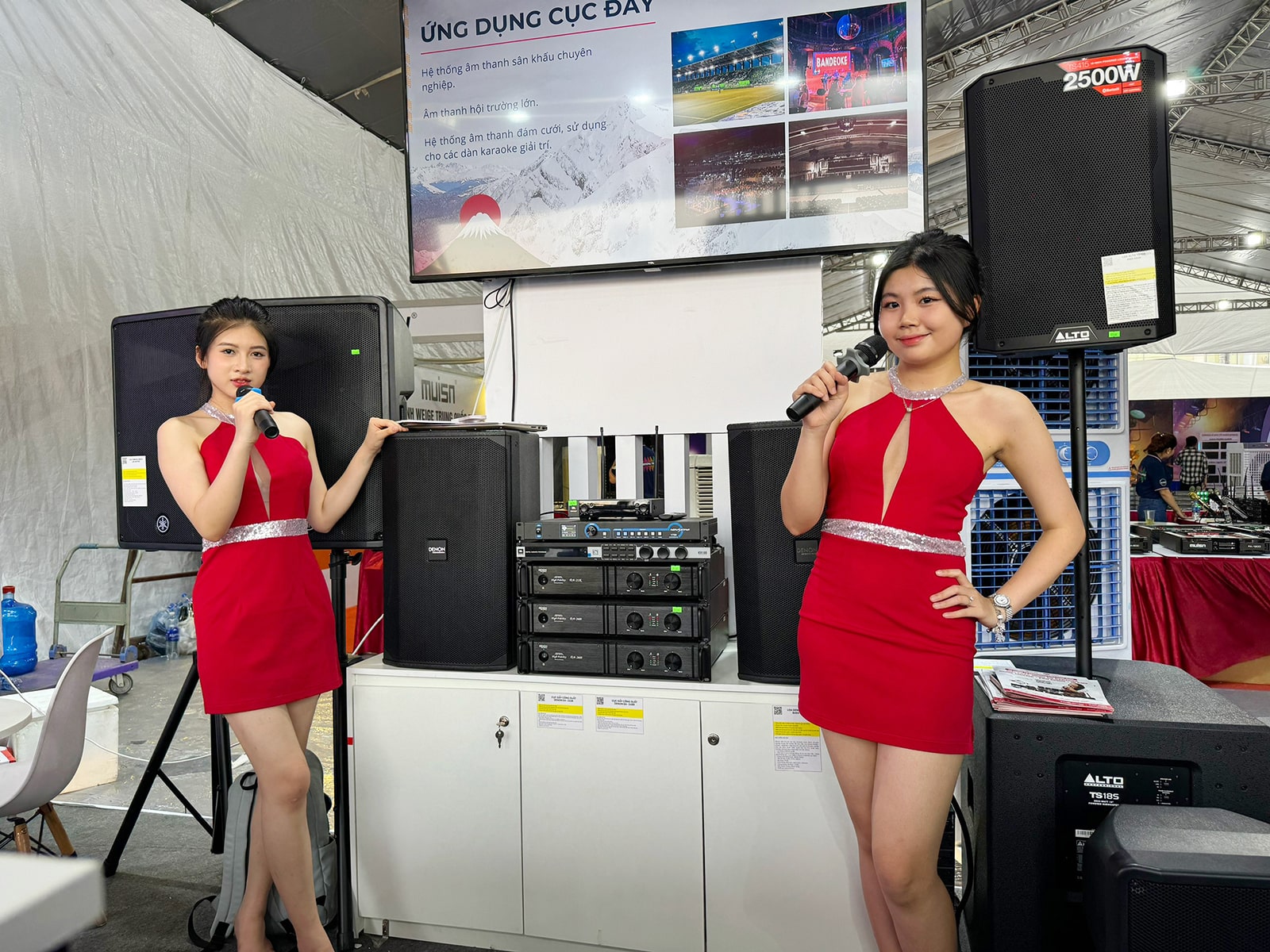 Bảo Ch&acirc;u Elec kết hợp c&ugrave;ng với h&atilde;ng Denon tham gia triển l&atilde;m Plase Show 2024