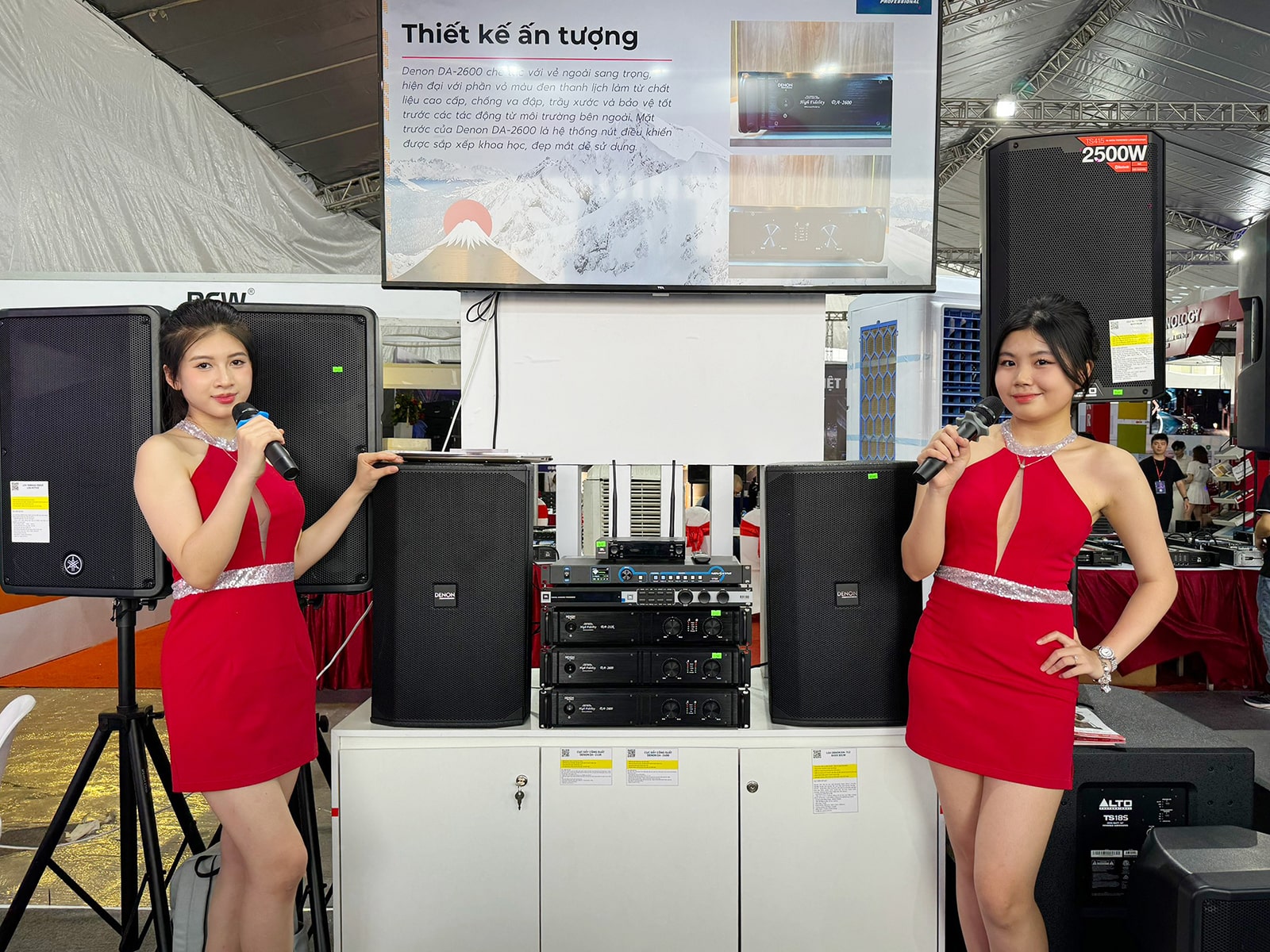 Bảo Ch&acirc;u Elec kết hợp c&ugrave;ng với h&atilde;ng Denon tham gia triển l&atilde;m Plase Show 2024