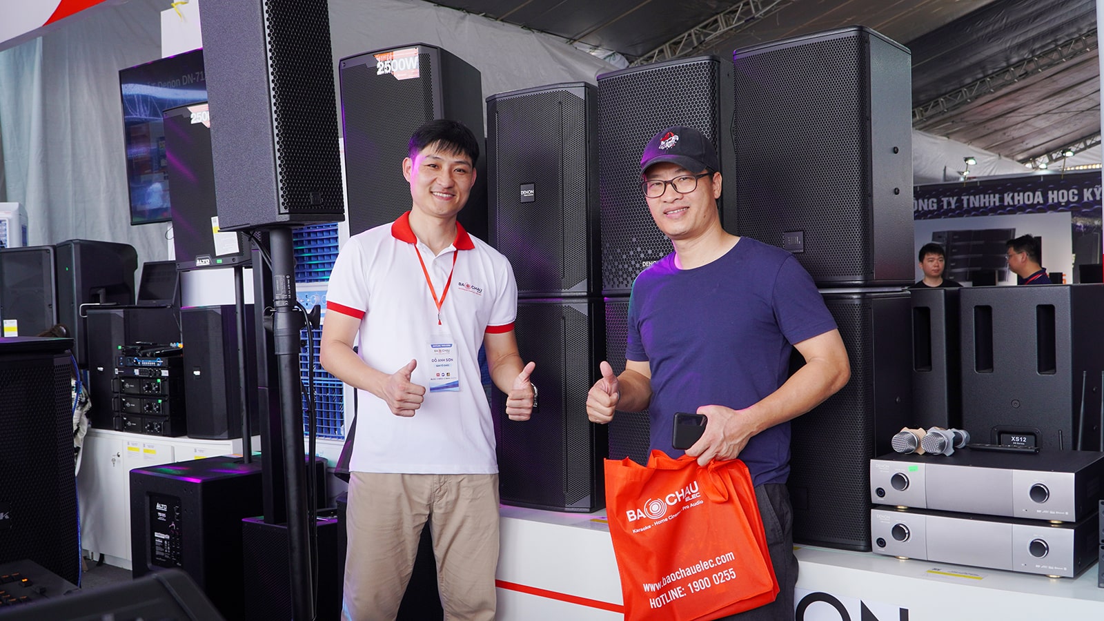Bảo Ch&acirc;u Elec kết hợp c&ugrave;ng với h&atilde;ng Denon tham gia triển l&atilde;m Plase Show 2024
