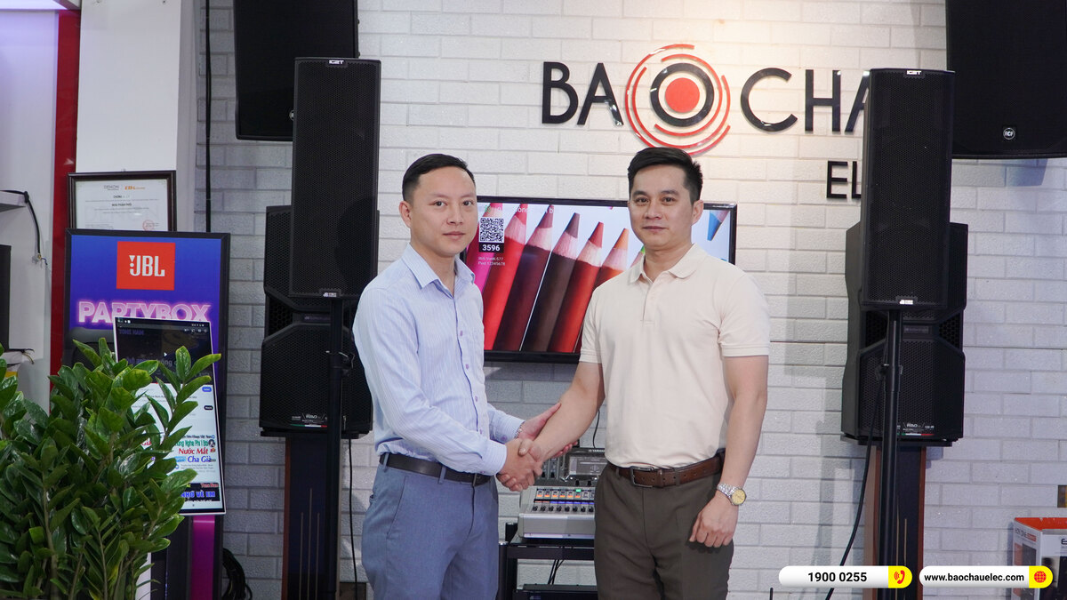 Bảo Ch&acirc;u Elec tiếp đ&oacute;n đại diện Sennheiser sang thăm v&agrave; l&agrave;m việc