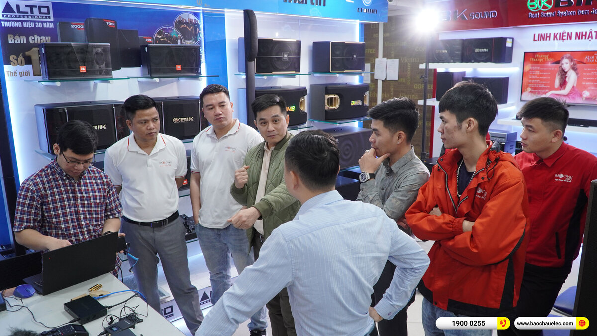 Bảo Châu Elec tiếp đón đại diện Sennheiser sang thăm và làm việc