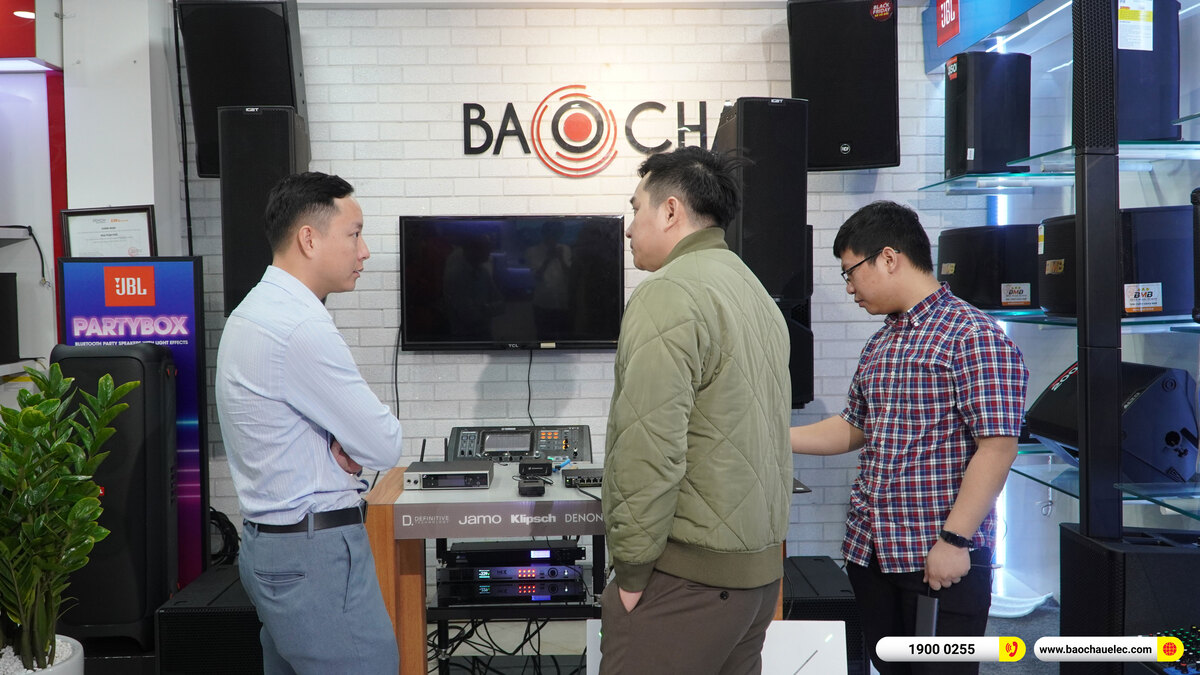 Bảo Châu Elec tiếp đón đại diện Sennheiser sang thăm và làm việc