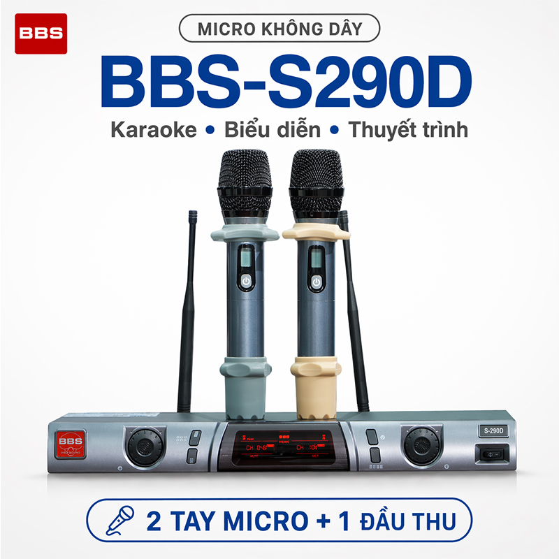 Micro không dây BBS-S290D