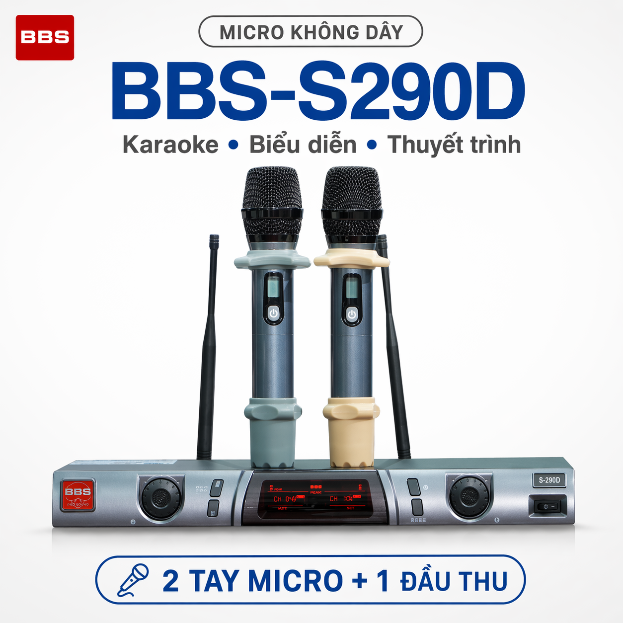 Micro không dây BBS-S290D