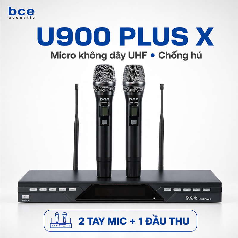 Micro không dây BCE U900 Plus X (New)