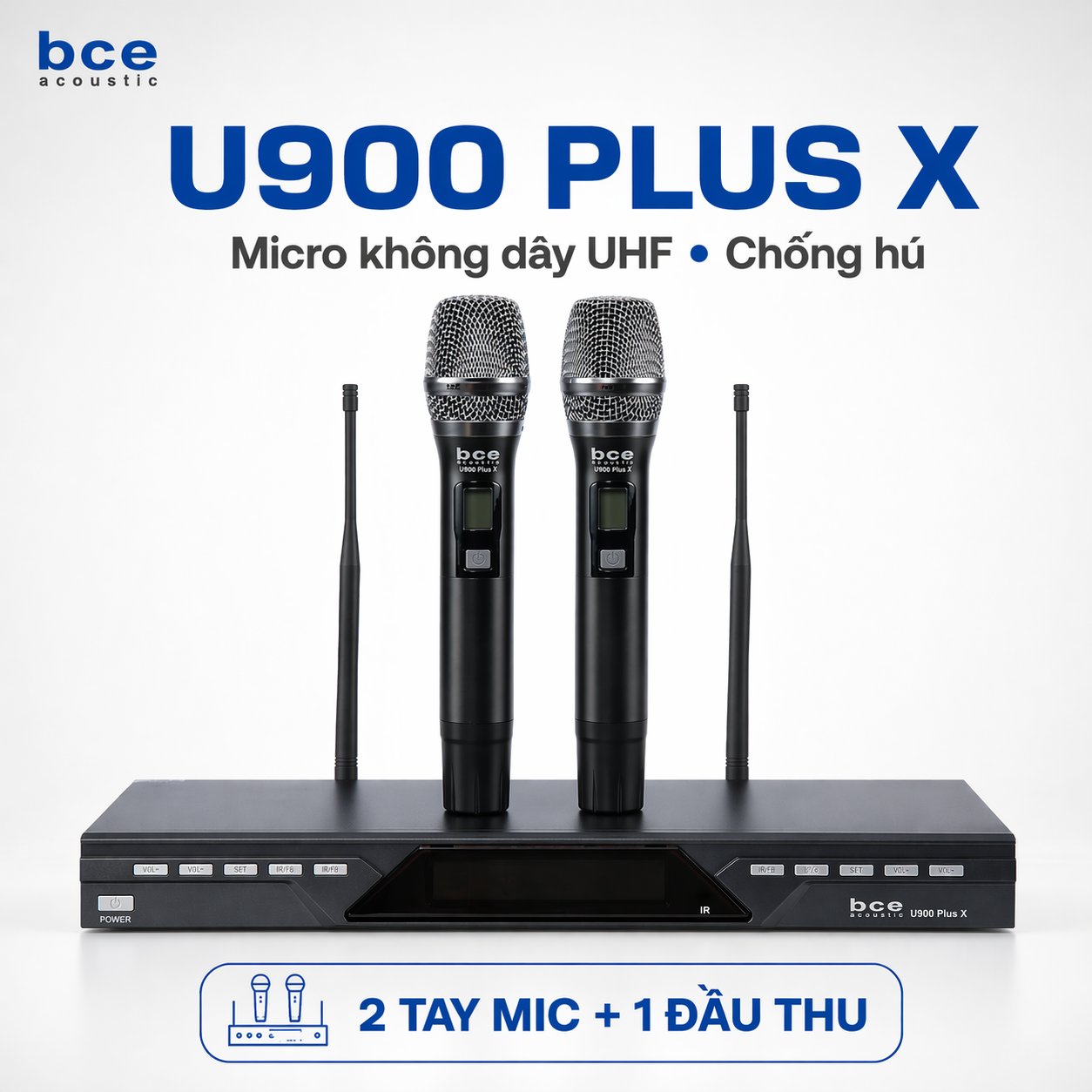 Micro không dây BCE U900 Plus X (New)