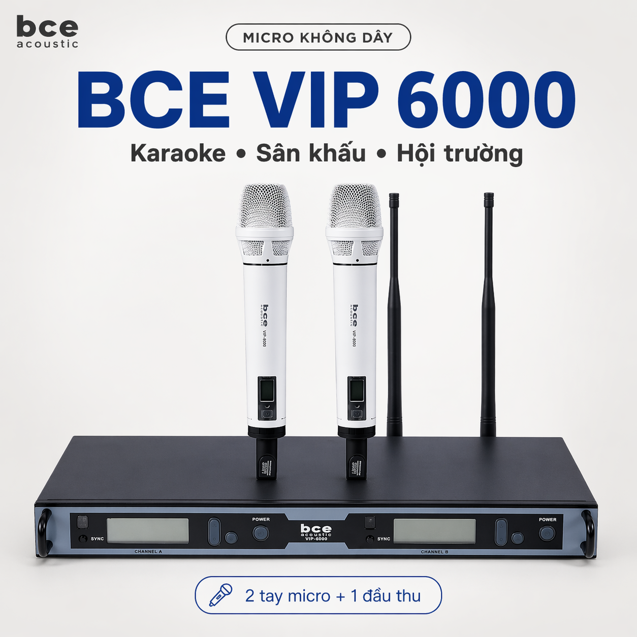 Micro không dây BCE Vip 6000