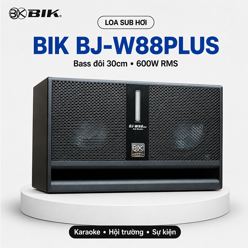 Loa sub hơi BIK BJ-W88PLUS