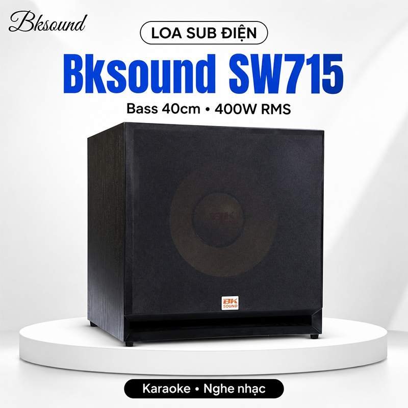 Loa sub điện Bksound SW715 (bass 40)