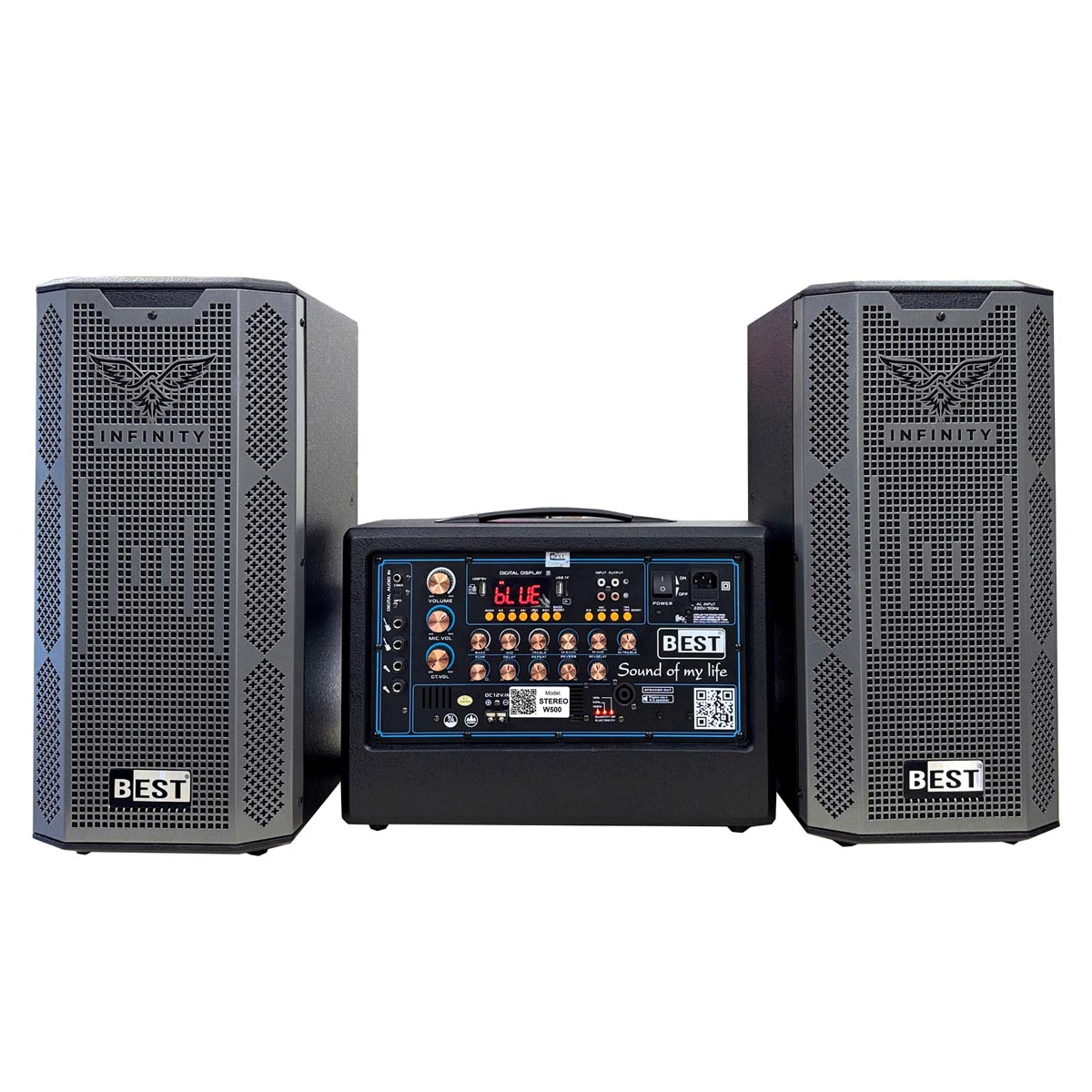 Bộ công suất di động Stereo W500