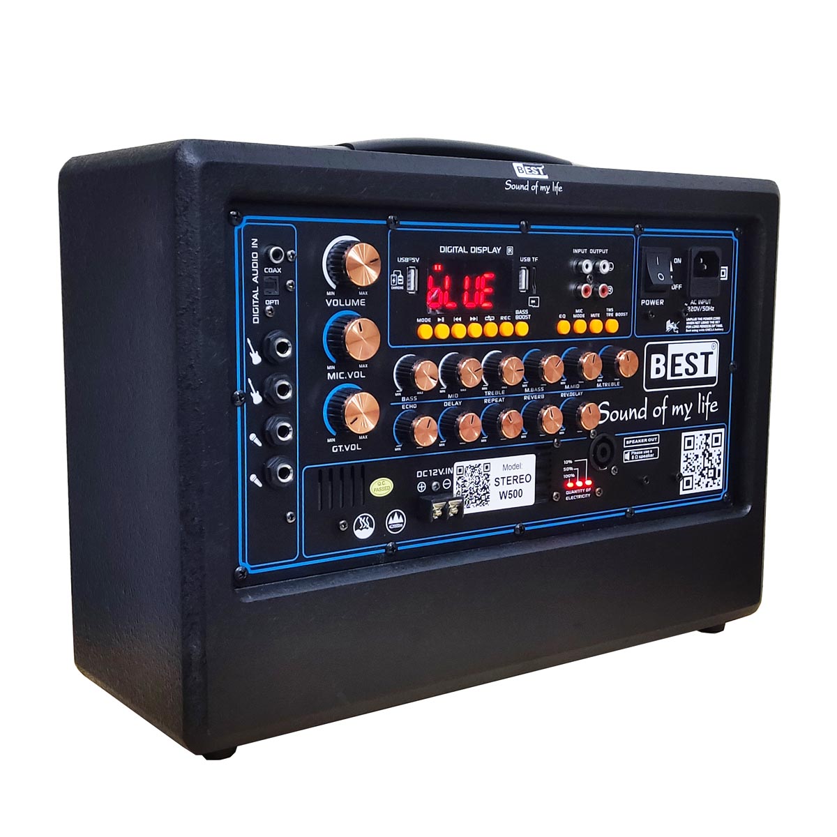 Bộ công suất di động Stereo W500