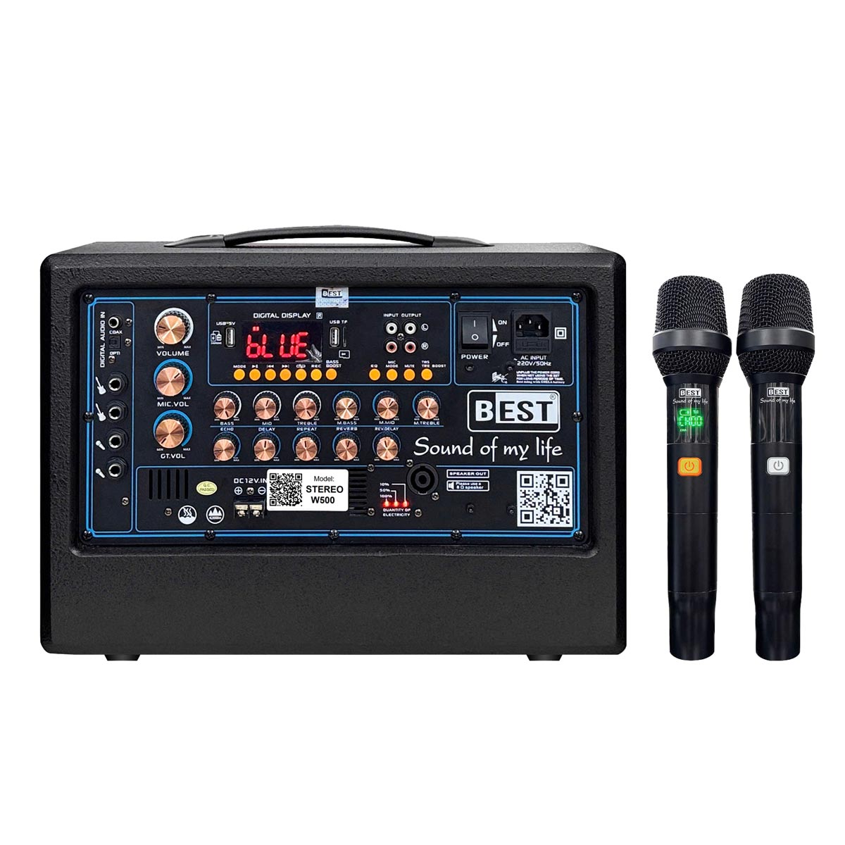 Bộ công suất di động Stereo W500