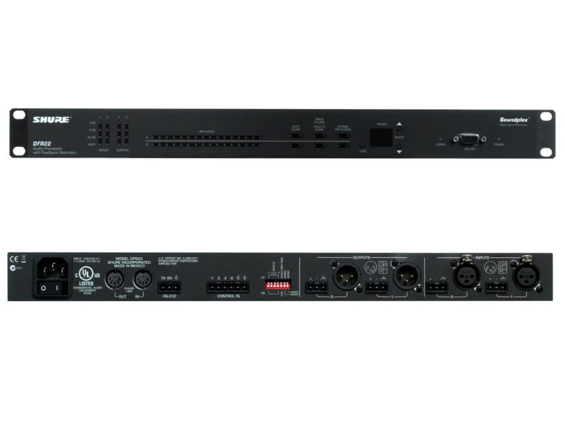 Bộ xử lý âm thanh Shure DFR22 E
