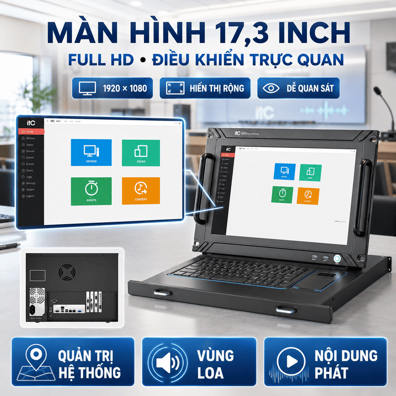 Bộ điều khiển mạng IP ITC T-7700